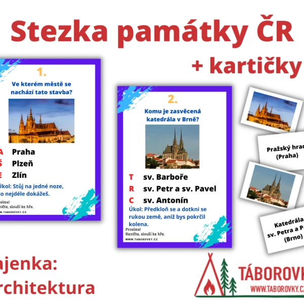 Stezka + kartičky naše památky 1