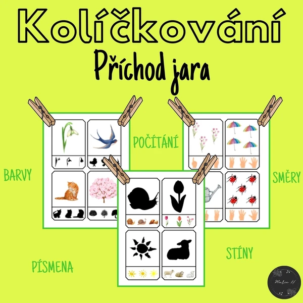 Příchod jara, kolíčkování 1