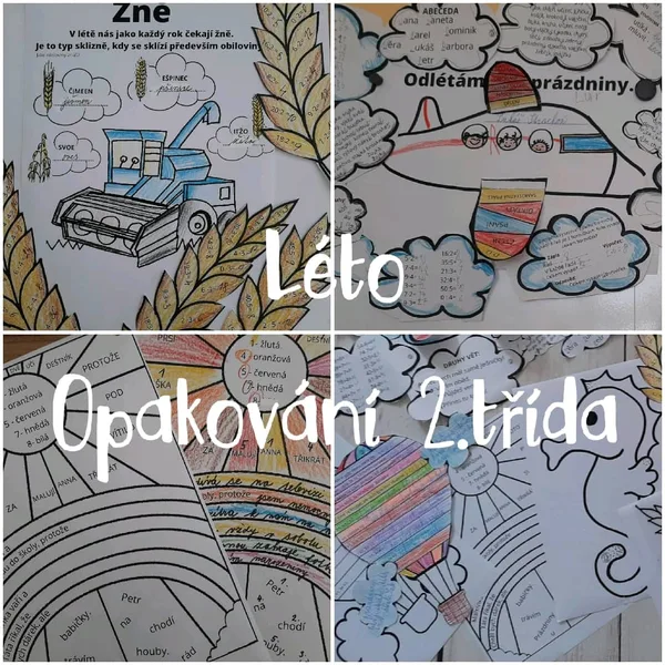 Léto - opakování 2. třída 1