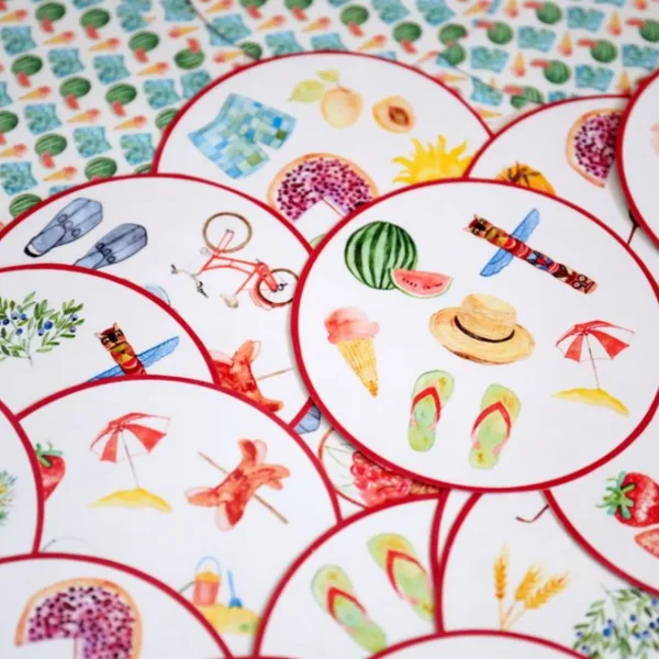 NAJDI DVOJČE - Léto - verze 6 obrázků 1