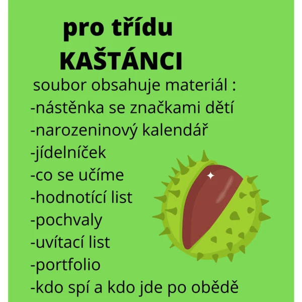 Třída Kaštánek 1