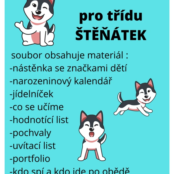 Třída štěňátek 1