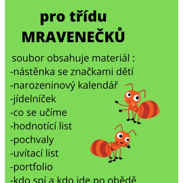 Třída mravenečků 1