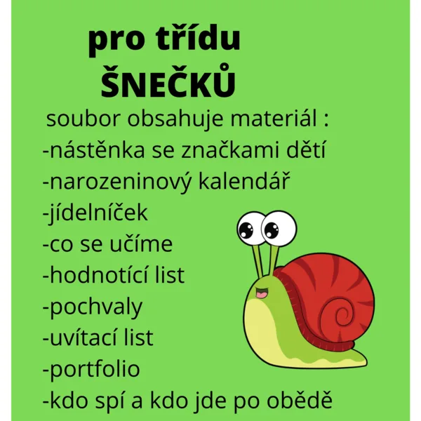 Třída šnečků 1