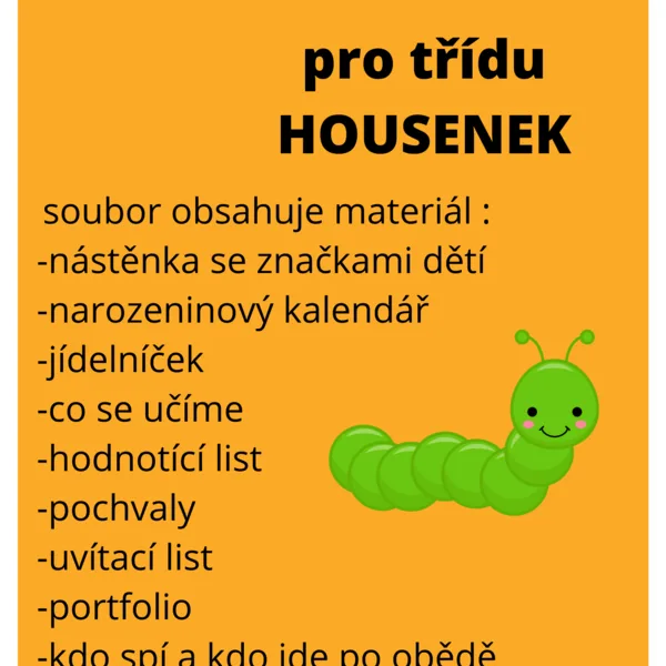 Třída housenek 1
