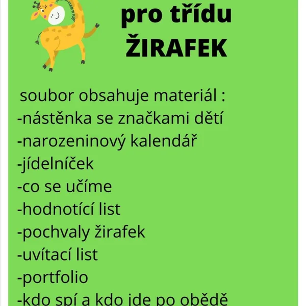 Třída žirafek 1