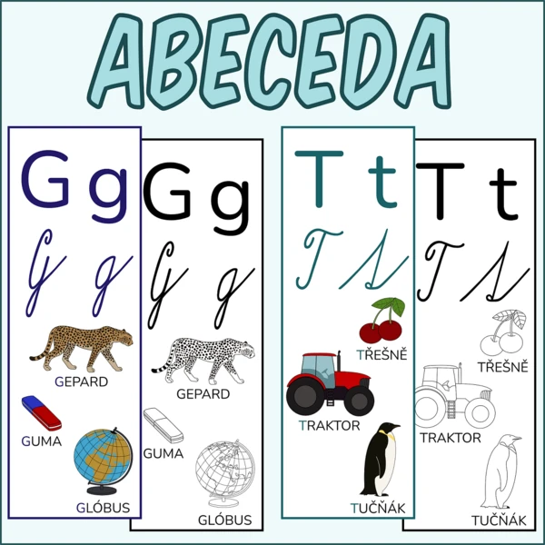 Abeceda - Plakáty A3 1