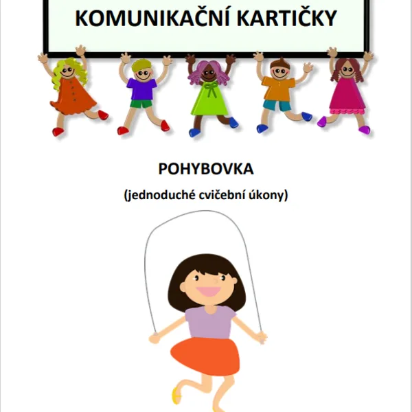 Komunikační kartičky - POHYBOVKA 1