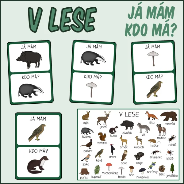 Já mám, kdo má? - V lese 1