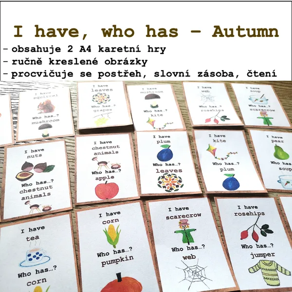 I have, who has - Autumn 1