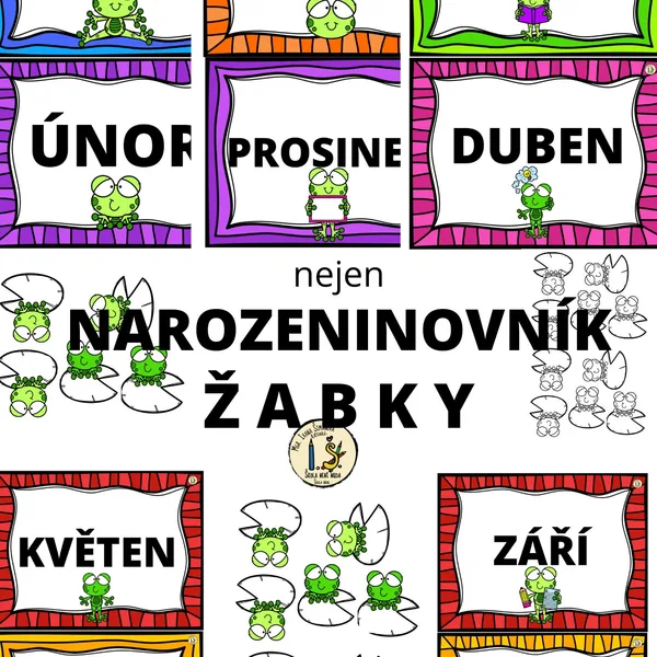 nejen NAROZENINOVNÍK - žabky 1