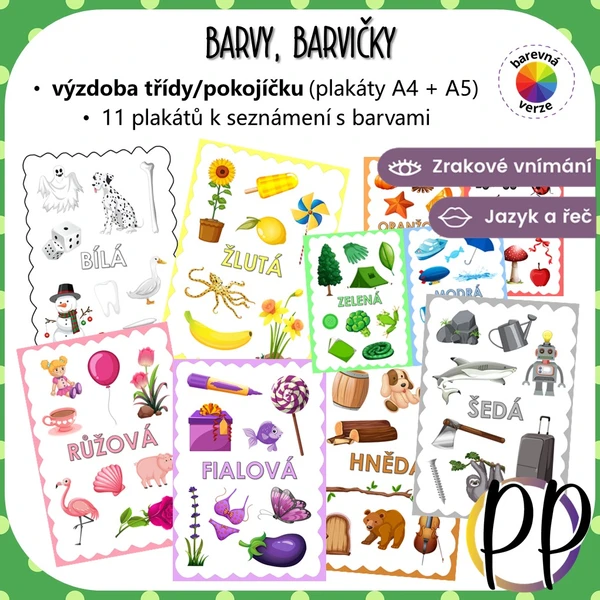 Barvy, barvičky (výzdoba) 1