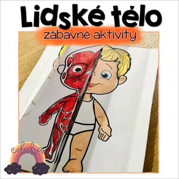 O LIDSKÉM TĚLE - Zábavné Aktivity 1