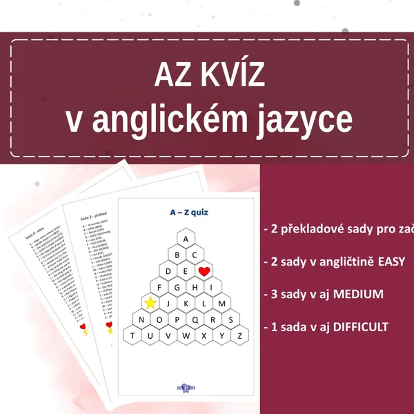 A-Z kvíz v anglickém jazyce 1
