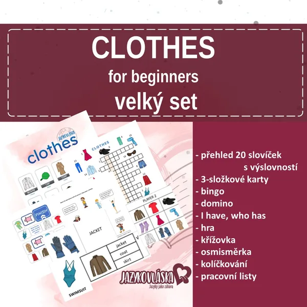 Clothes for beginners velký set 1