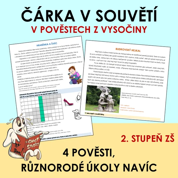 Čárka v souvětí - v pověstech 1