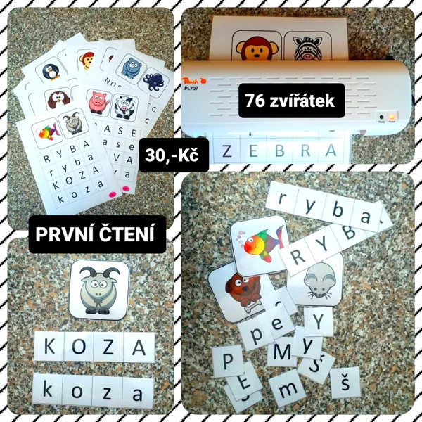Zvířátka-první čtení 1