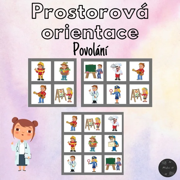 Povolání, prostorová orientace 1