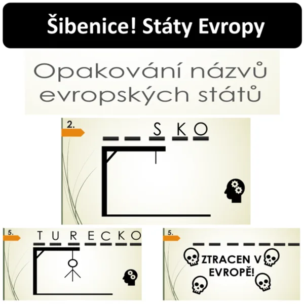 Šibenice! Státy Evropy 1