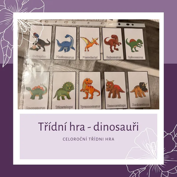 Třídní hra - dinosauři 1