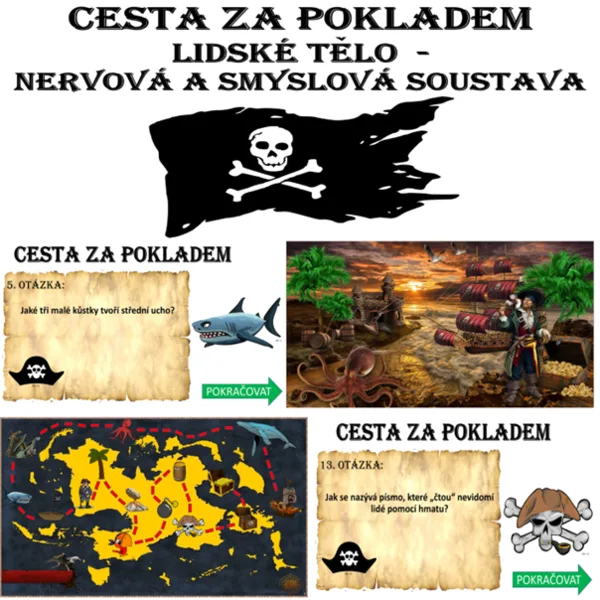 Cesta za pokladem - nervová a smyslová soustava 1