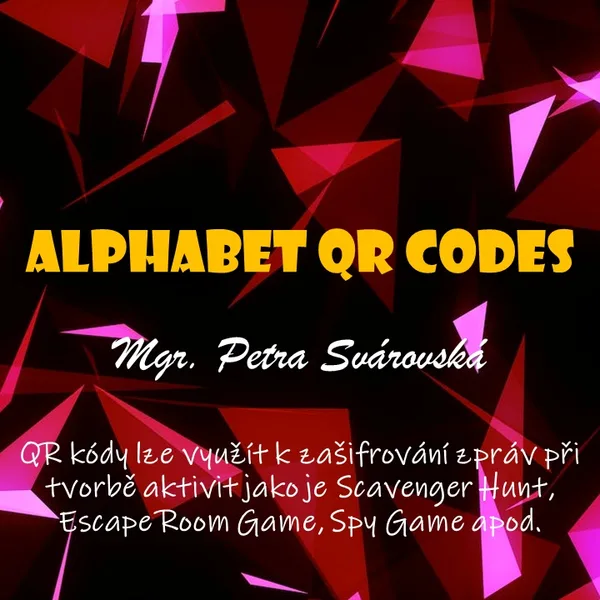 Alphabet QR codes 1