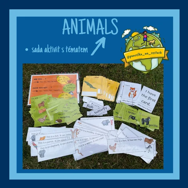 ANIMALS - balíček aktivit 1