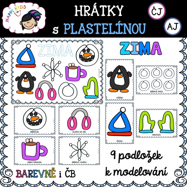 Hrátky s plastelínou - ZIMA 1