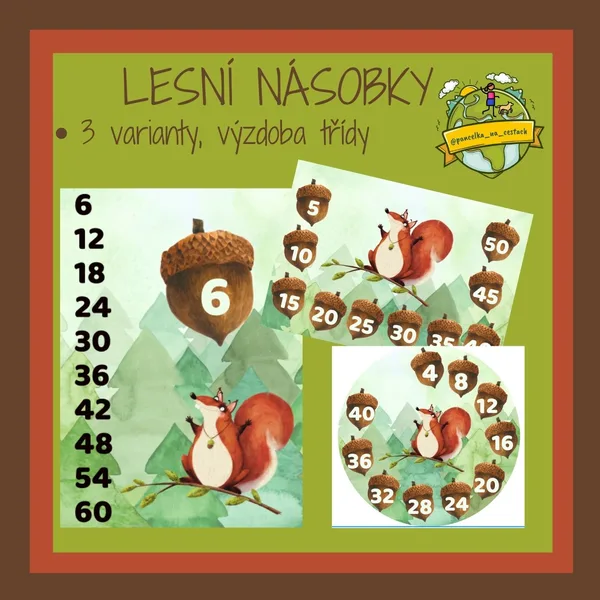 🌲 Les - násobky 1