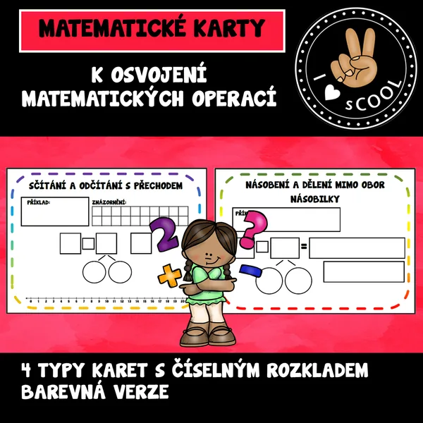 Matematické karty 1