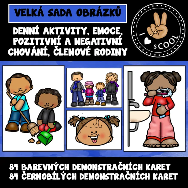 Demonstrační karty - velká sada obrázků 1