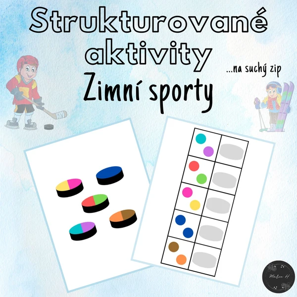 Zimní sporty, strukturované aktivity 1