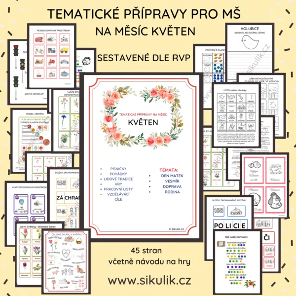 TEMATICKÉ PŘÍPRAVY PRO VÝUKU Na KVĚTEN 1