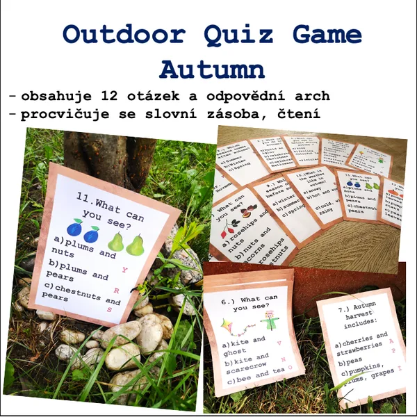 Autumn - Outdoor quiz Game 1