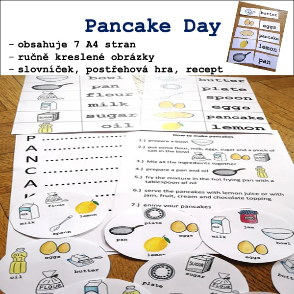 Pancake Day - Palačinkový den 1