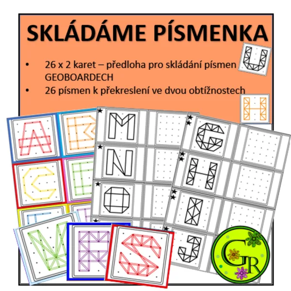 SKLÁDÁME PÍSMENA 1