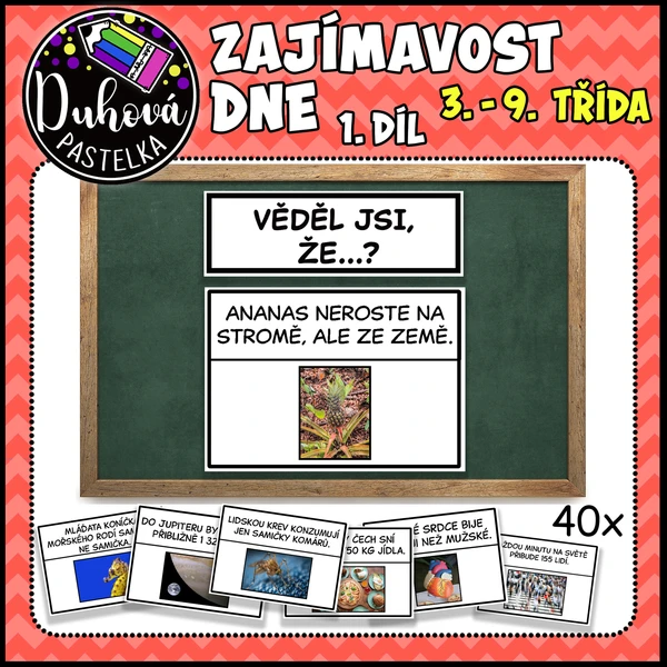 ZAJÍMAVOST DNE - 1. díl  1