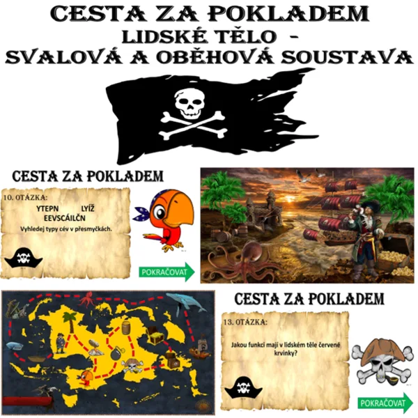 Cesta za pokladem - svalová a oběhová soustava 1