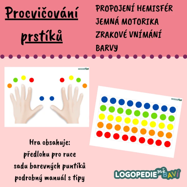 Procvičování prstíků 1