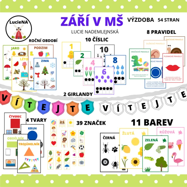 ZÁŘÍ V MŠ (výzdoba) 1