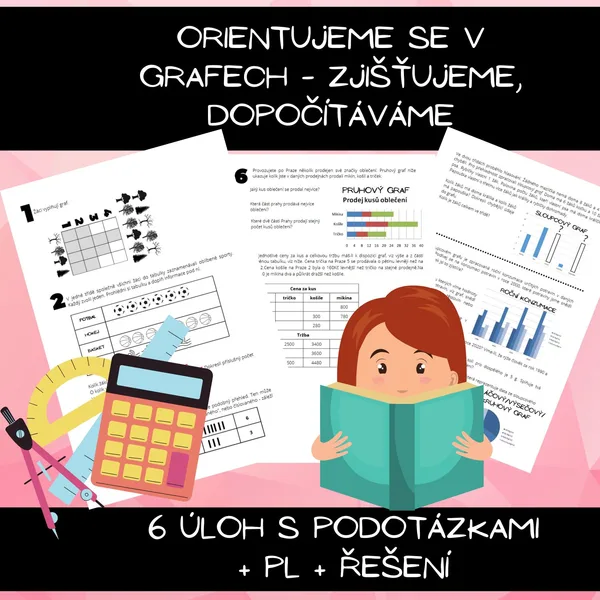 Orientujeme se v grafech - zjišťujeme, dopočítáváme 1