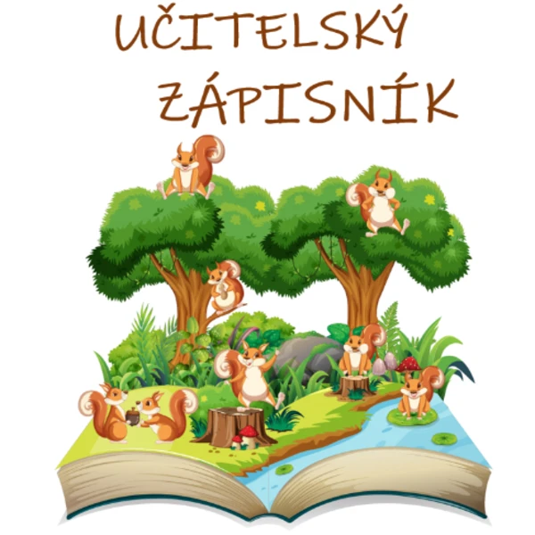 UČITELSKÝ ZÁPISNÍK - veverka, univerzální  1
