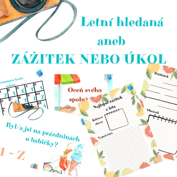 Letní hledaná aneb zážitek nebo úkol 1