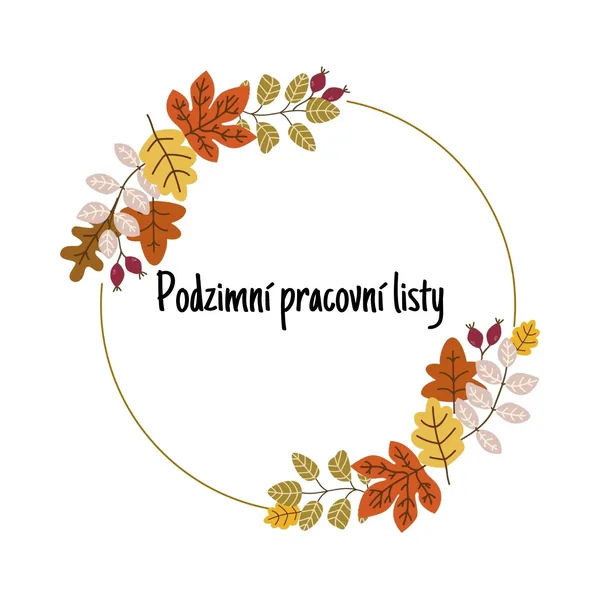 Podzimní pracovní listy 1