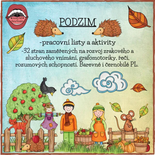 PODZIM: pracovní listy a aktivity  1