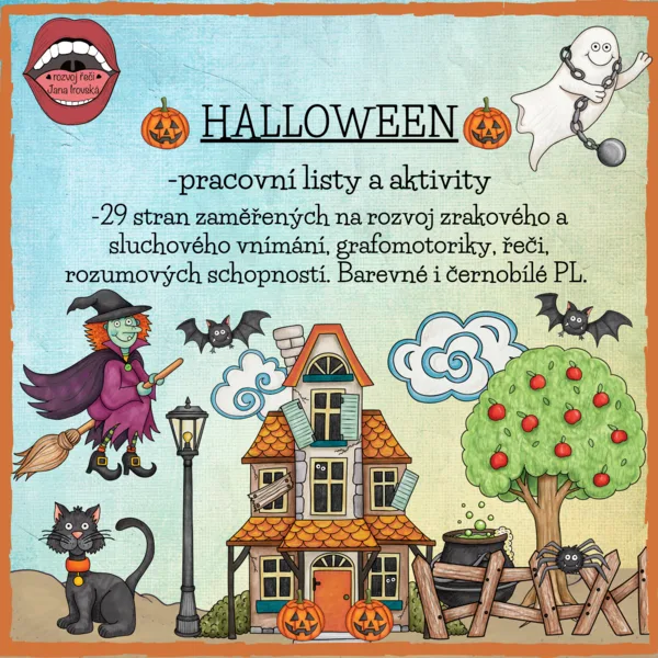 Halloween: pracovní listy a aktivity 1
