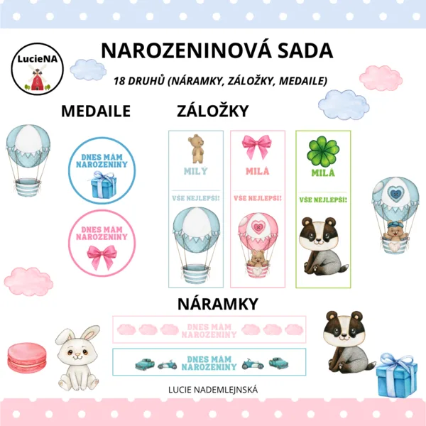 NAROZENINOVÁ SADA 1