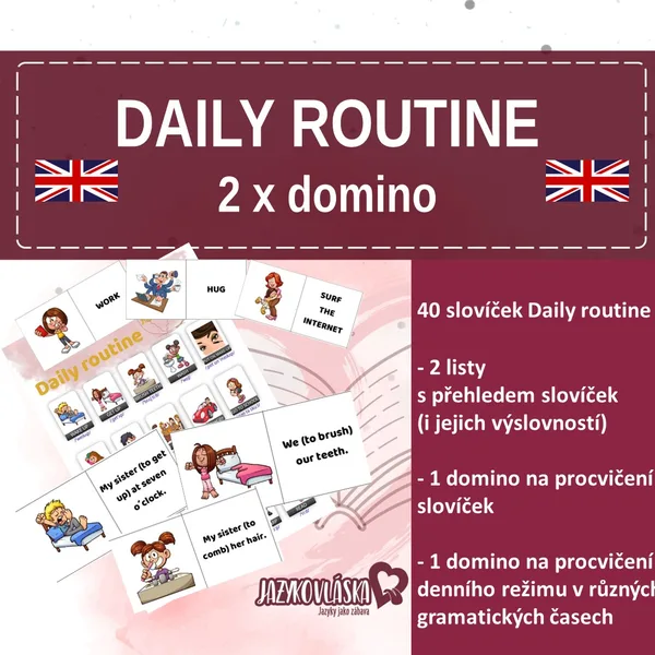 Daily routine 2x domino 1