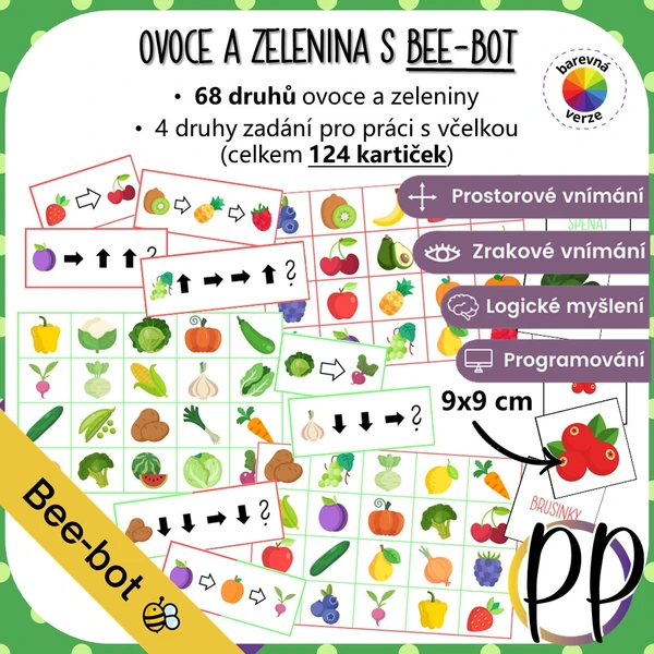 Ovoce a zelenina s Bee-bot 1