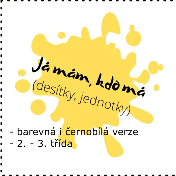 Já mám, kdo má (desítky, jednotky) 1